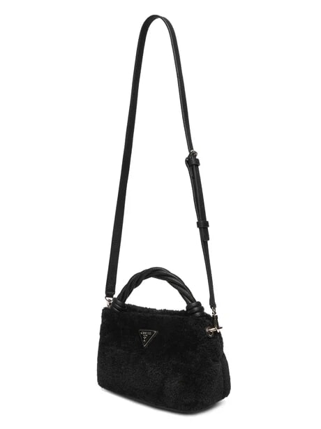 SHAIDA Medium handbag with shoulder strap BLACK - Women’s Bags