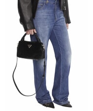 GUESS SHAIDA Medium handbag with shoulder strap BLACK - Women’s Bags - 5