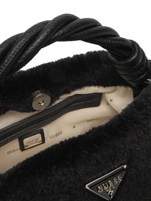 SHAIDA Medium handbag with shoulder strap BLACK - Women’s Bags