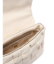 GUESS MARION Woven shoulder bag with shoulder strap bone - Women&rsquo;s Bags - 6