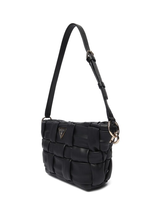 MARION Woven shoulder bag BLACK - Women&rsquo;s Bags