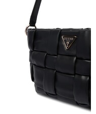 GUESS MARION Woven shoulder bag BLACK - Women&rsquo;s Bags - 3