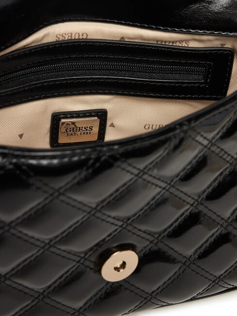 GIULLY Quilted handbag with shoulder strap BLACK - Women’s Bags