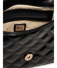 GUESS GIULLY Quilted handbag with shoulder strap BLACK - Women’s Bags - 6