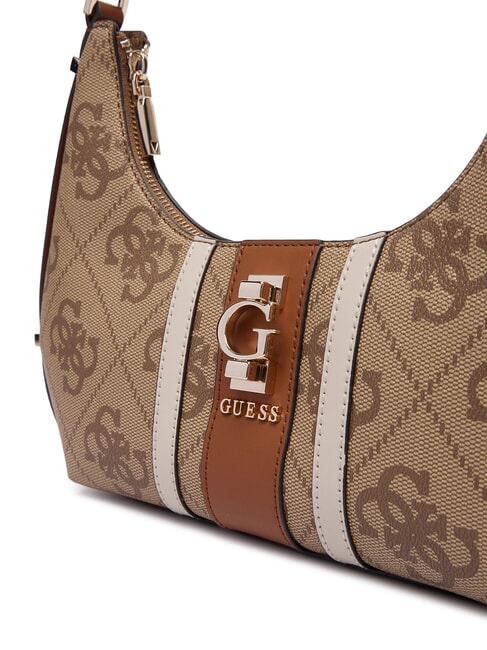 ERENIA Shoulder bag with 4G all-over logo MILK LOGO - Women&rsquo;s Bags