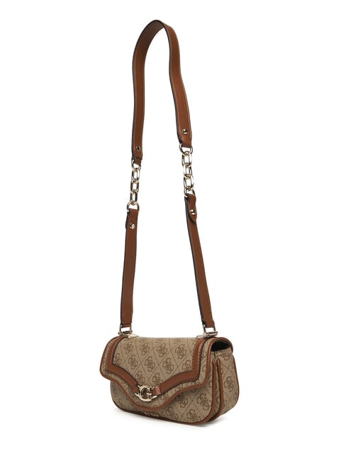 DEA Small shoulder bag with flap MILK LOGO - Women’s Bags