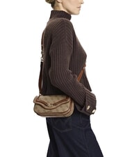 GUESS DEA Small shoulder bag with flap MILK LOGO - Women’s Bags - 5