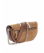 GUESS ERENIA Suede shoulder bag - Women’s Bags