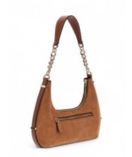 GUESS ERENIA Suede shoulder bag - Women’s Bags