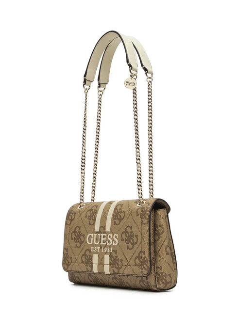 NOELLE 2 Logo shoulder bag, crossbody bag MILK LOGO - Women’s Bags