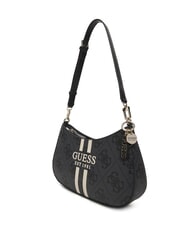 GUESS NOELLE Logo shoulder bag with print - Women&rsquo;s Bags
