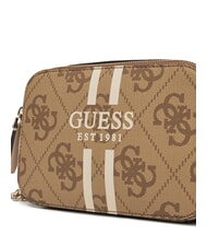 GUESS NOELLE 2 Shoulder camera case bag MILK LOGO - Women’s Bags - 3