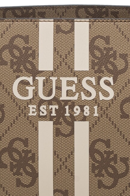 NOELLE 2 LUXURY Handbag with shoulder strap MILK LOGO - Women’s Bags