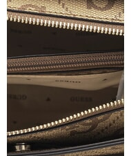 GUESS NOELLE 2 LUXURY Handbag with shoulder strap MILK LOGO - Women’s Bags - 5