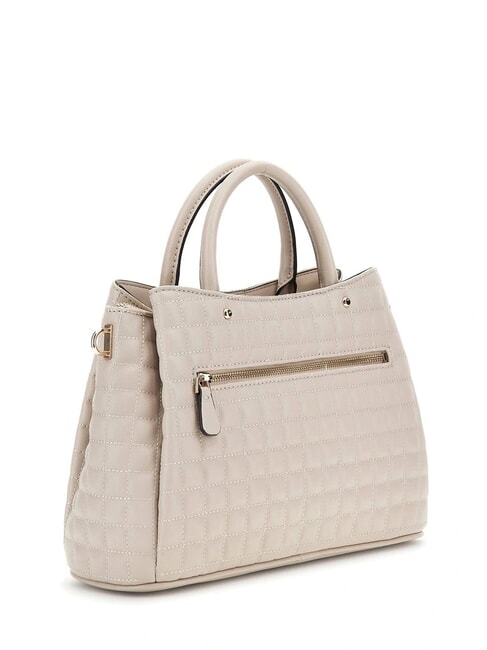 NADIRA Quilted handbag with shoulder strap light taupe - Women’s Bags