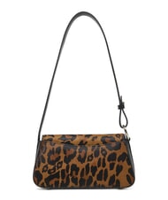 GUESS DOMITILLA St. animalier leather shoulder bag leopard - Women’s Bags - 4