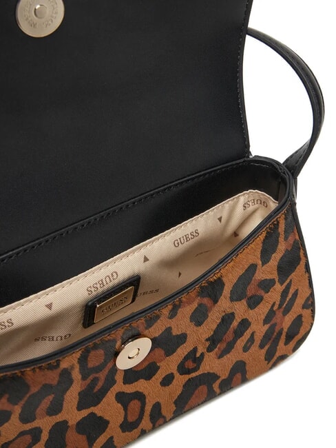 DOMITILLA St. animalier leather shoulder bag leopard - Women’s Bags