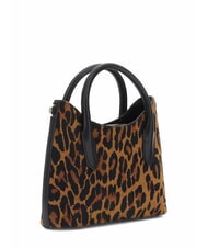 GUESS DOMITILLA St. animalier leather handbag leopard - Women&rsquo;s Bags - 2