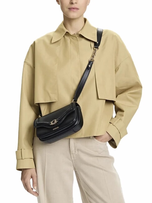 DEA Shoulder bag with flap BLACK - Women’s Bags