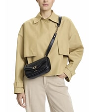 GUESS DEA Shoulder bag with flap BLACK - Women’s Bags - 5