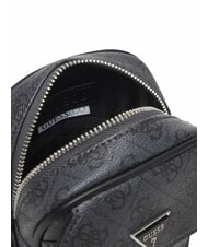 GUESS MILANO Mini bag with 4G logo print BLACK - Over-the-shoulder Bags for Men - 6