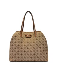 GUESS NEDA Jacquard fabric shopper bag - Women’s Bags