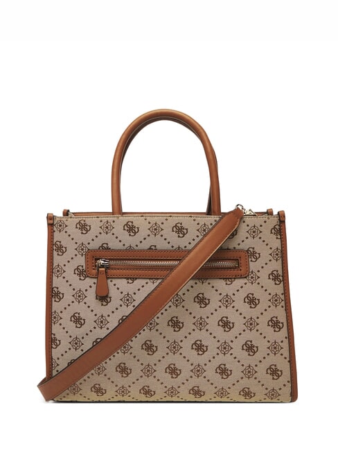 NEDA Jacquard fabric tote bag MILK LOGO - Women’s Bags