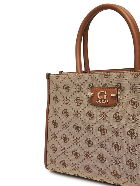 NEDA Jacquard fabric tote bag MILK LOGO - Women’s Bags