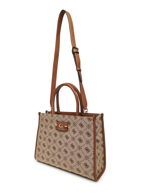 NEDA Jacquard fabric tote bag MILK LOGO - Women’s Bags