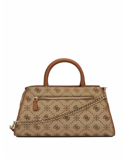 NEDA Jacquard fabric handbag MILK LOGO - Women’s Bags