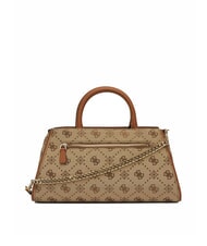 GUESS NEDA Jacquard fabric handbag - Women’s Bags