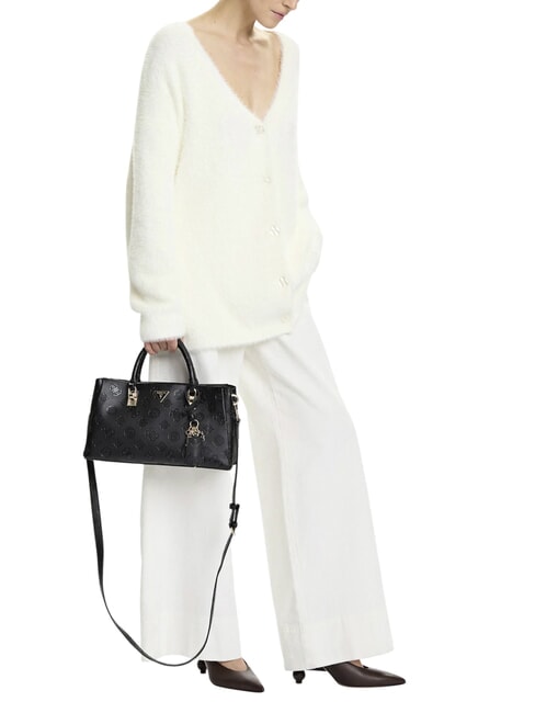 TISHA Handbag with shoulder strap black logo - Women&rsquo;s Bags