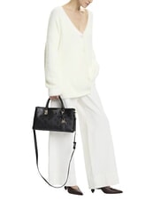 GUESS TISHA Handbag with shoulder strap black logo - Women&rsquo;s Bags - 5