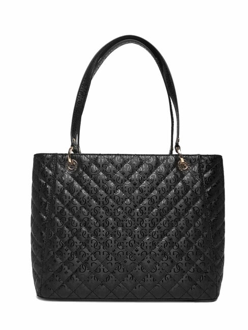 IDRA Quilted shoulder shopper bag BLACK - Women&rsquo;s Bags