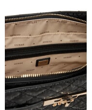 GUESS IDRA Quilted shoulder shopper bag BLACK - Women&rsquo;s Bags - 6