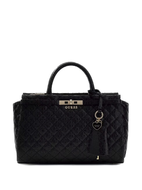 IDRA Quilted handbag with shoulder strap BLACK - Women&rsquo;s Bags