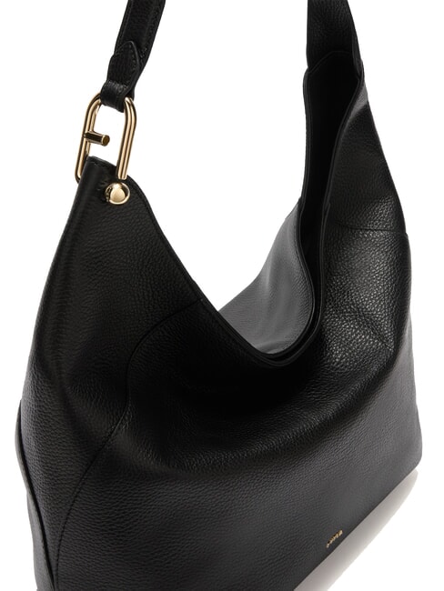 LARA Leather shoulder bag Black - Women&rsquo;s Bags