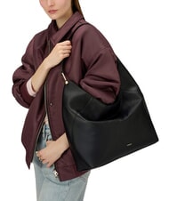 FURLA LARA Leather shoulder bag Black - Women&rsquo;s Bags - 6