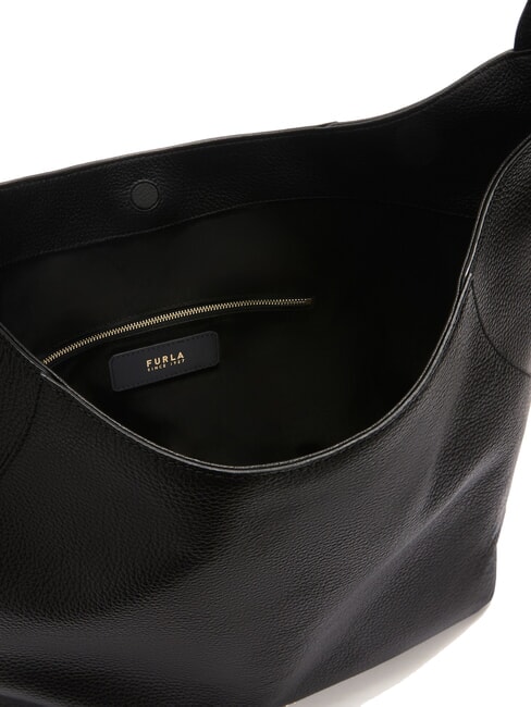 LARA Leather shoulder bag Black - Women&rsquo;s Bags