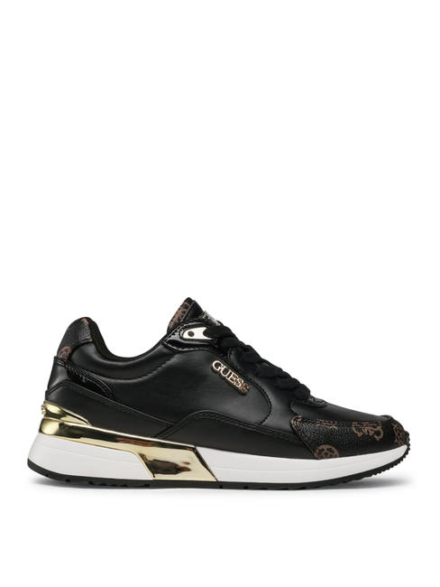 MOXEA Sneakers Woman BLACK BROWN - Women&rsquo;s shoes