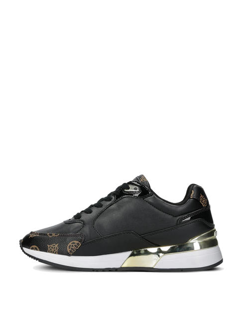 MOXEA Sneakers Woman BLACK BROWN - Women&rsquo;s shoes