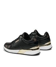 GUESS MOXEA Sneakers Woman BLACK BROWN - Women&rsquo;s shoes - 4