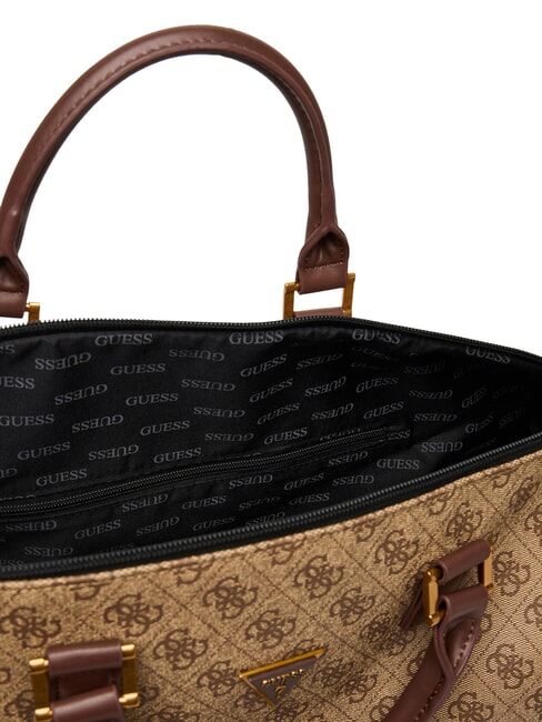 IBIZA Handbag, with shoulder strap beige / brown - Duffle bags