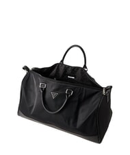 GUESS MILANO Duffel bag with shoulder strap BLACK - Duffle bags - 4