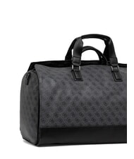 GUESS MILANO Duffel bag with garment bag BLACK - Duffle bags - 3