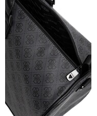 GUESS MILANO Duffel bag with garment bag BLACK - Duffle bags - 4