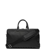 GUESS TORINO Duffel bag with shoulder strap BLACK - Duffle bags - 4