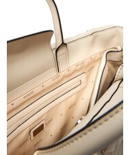 GUESS MARION Woven handbag with shoulder strap bone - Women&rsquo;s Bags - 6
