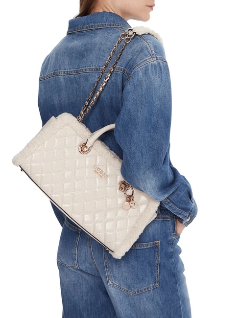 CRISTI Dual-function quilted bag bone - Women&rsquo;s Bags