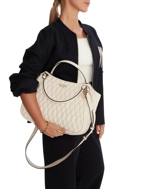 VALLA Quilted handbag with shoulder strap bone - Women&rsquo;s Bags
